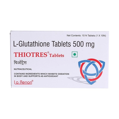 Thiotres 500 Tablet 10's, Pack of 10 TABLETS