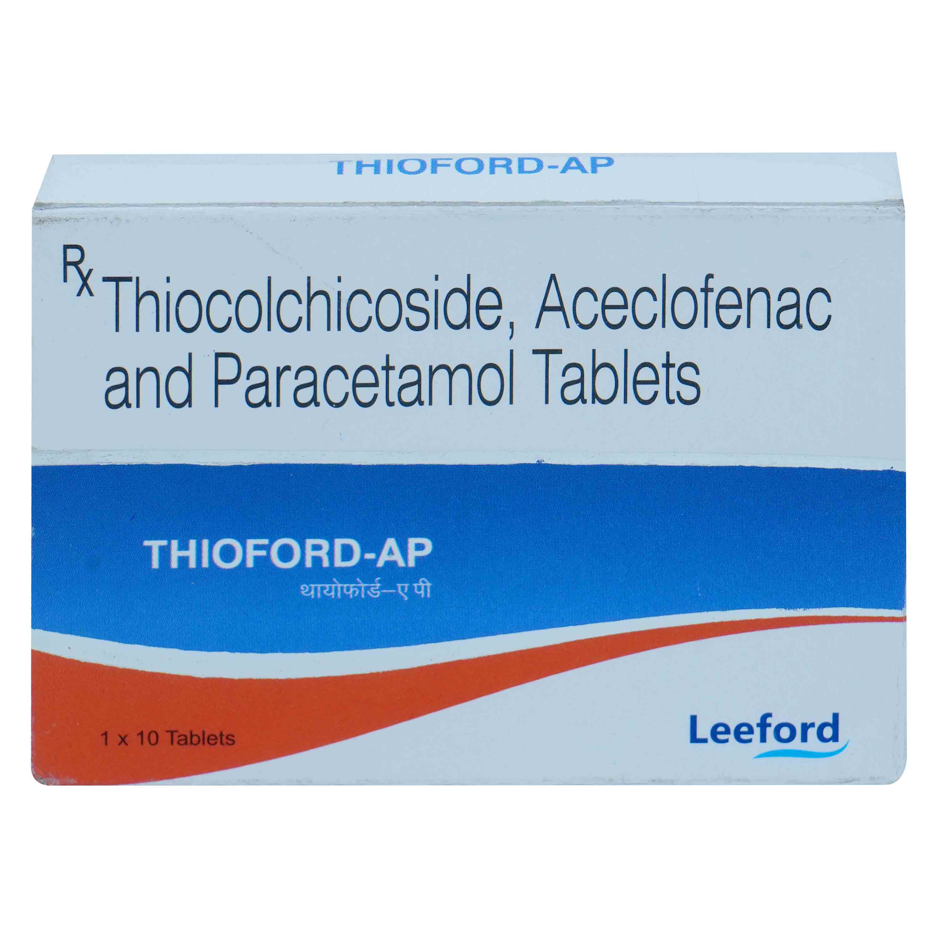 Thioford-AP Tablet 10's, Pack of 10 Thioford-AP Tablet 10's, Pack of 10