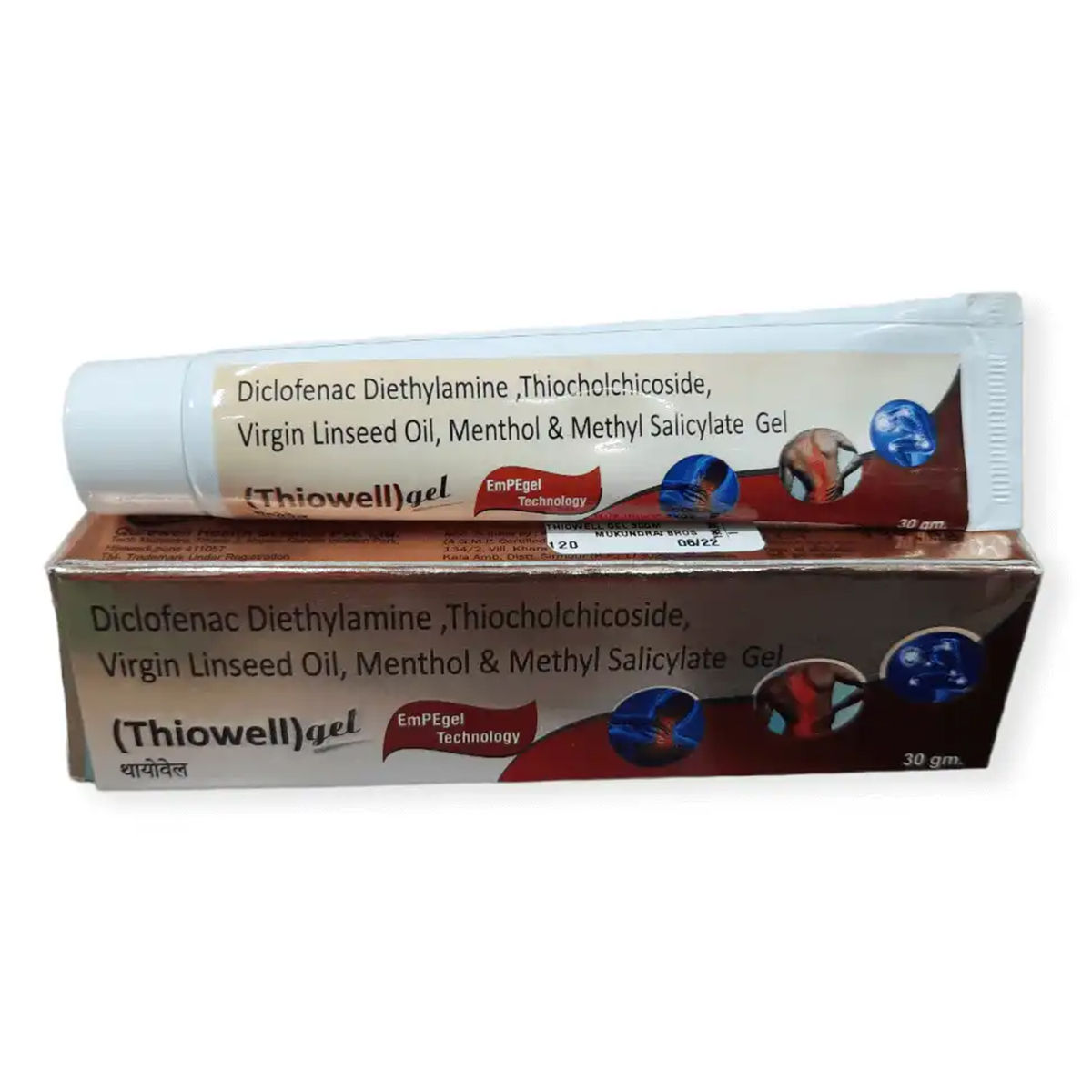 Buy Thiowell Gel 30gm Online