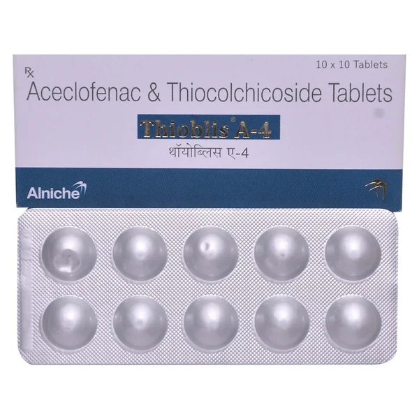 Thioblis A-4 Tablet 10's, Pack of 10 TabletS
