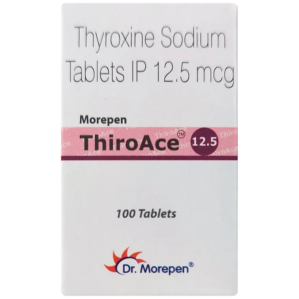 Thiroace 12.5 Tablet 100's
