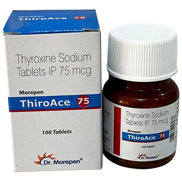 Thiroace 75 Tablet 100's