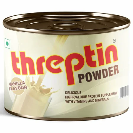 Threptin Vanilla Flavour Protein Powder, 200 gm