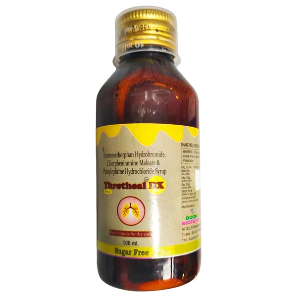 Throtheal DX Sugar Free Syrup 100 ml