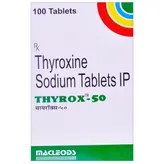Thyrox-50 Tablet 100's, Pack of 1 TABLET