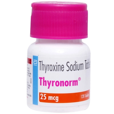 Thyronorm 25 mcg Tablet 120's, Pack of 1 TABLET