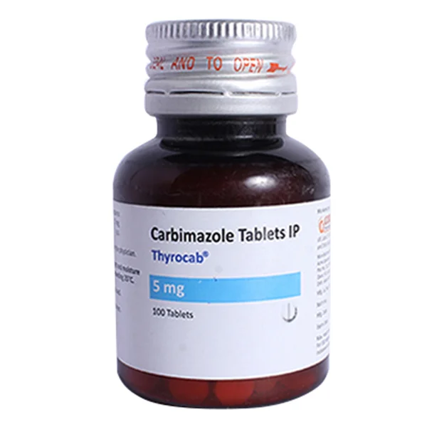 THYROCAB 5MG TABLET, Pack of 1 TABLET