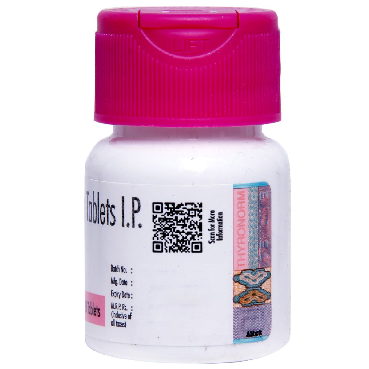 Thyronorm 88mcg Tablet 120's, Pack of 1 TABLET Thyronorm 88mcg Tablet 120's, Pack of 1 TABLET