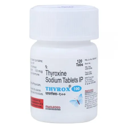Thyrox 100 mcg Tablet 120's 