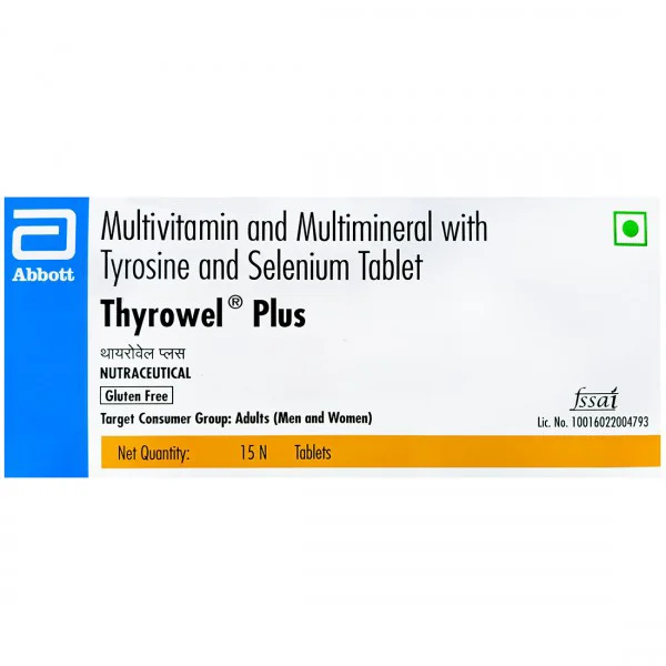 Thyrowel Plus Tablet 15's