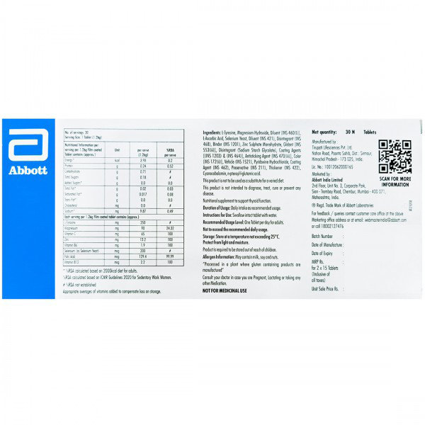 Thyrowel Plus Tablet 15's, Pack of 15 Thyrowel Plus Tablet 15's, Pack of 15