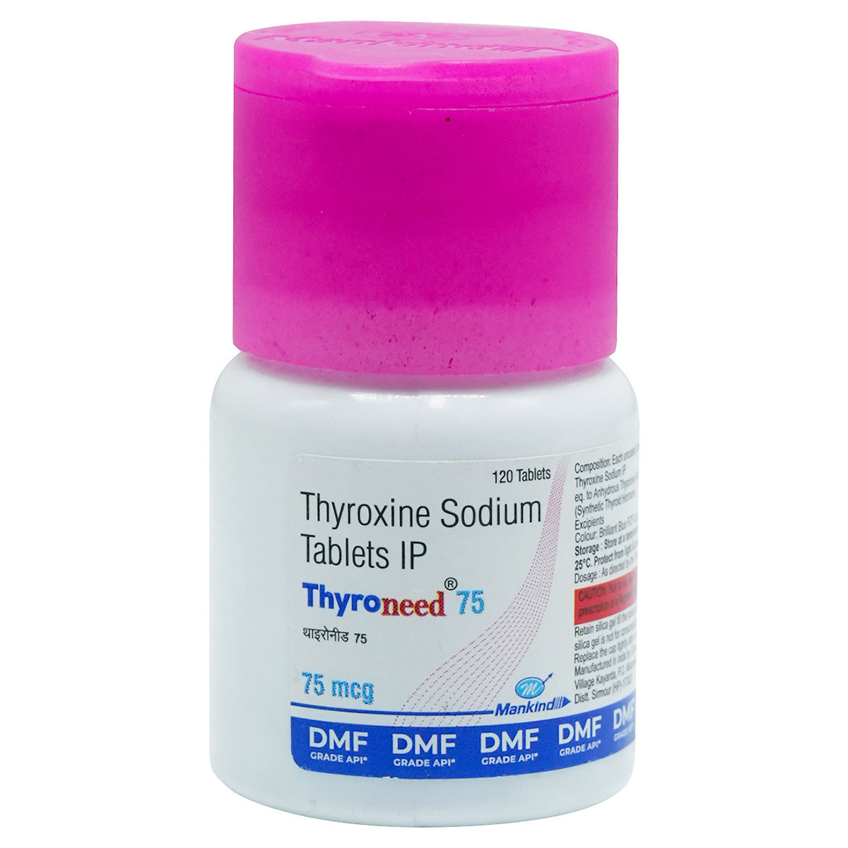 Thyroneed 75 Tablet 120's, Pack of 1 TABLET Thyroneed 75 Tablet 120's, Pack of 1 TABLET