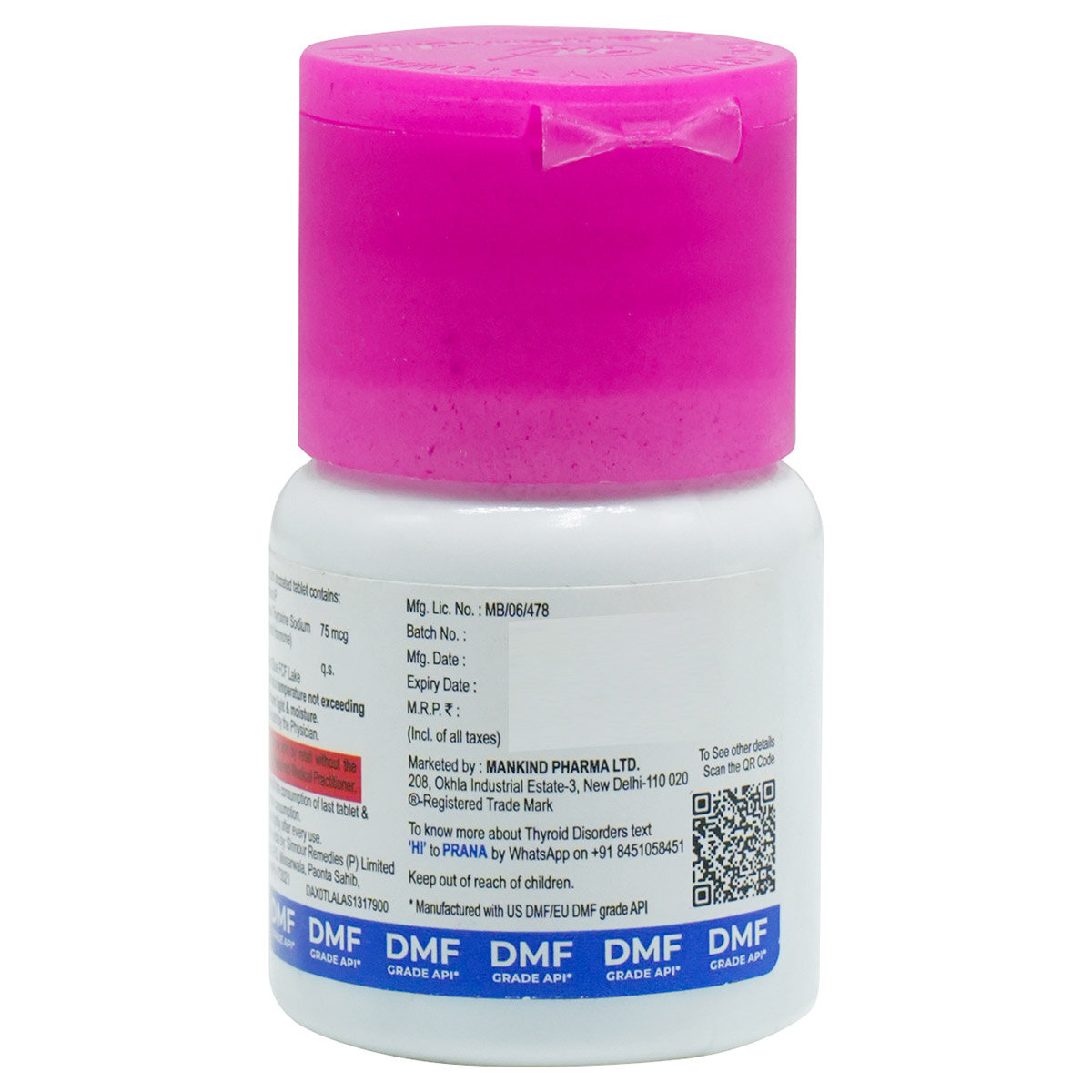 Thyroneed 75 Tablet 120's, Pack of 1 TABLET Thyroneed 75 Tablet 120's, Pack of 1 TABLET