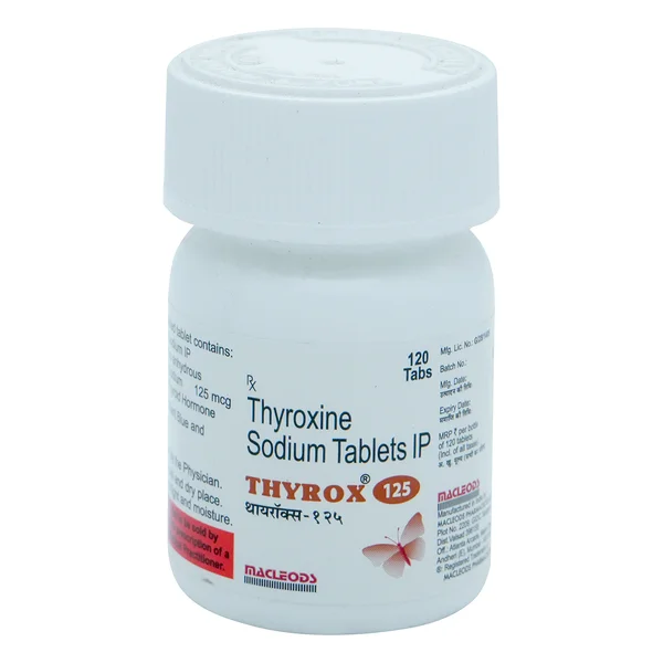 Thyrox 125 mcg Tablet 120's
