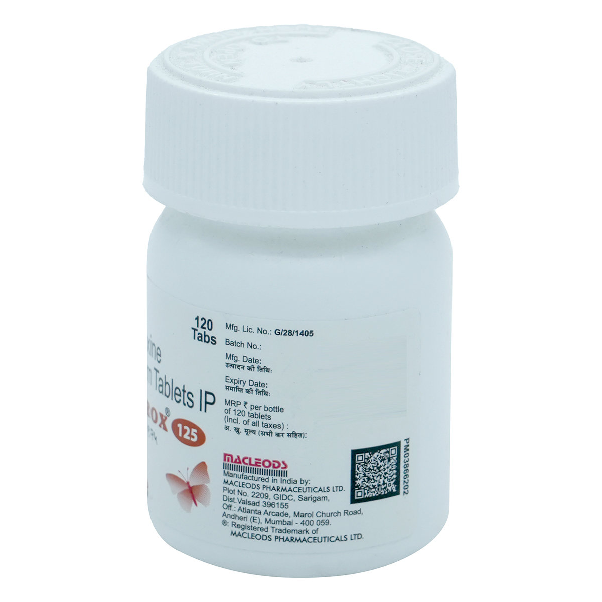 Thyrox 125 mcg Tablet 120's, Pack of 1 TABLET Thyrox 125 mcg Tablet 120's, Pack of 1 TABLET