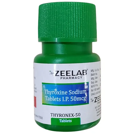 Thyronex-50 Tablet 100's