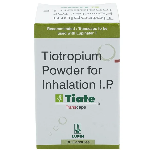 Tiate Transcaps Powder For Inhalation Capsule 30's