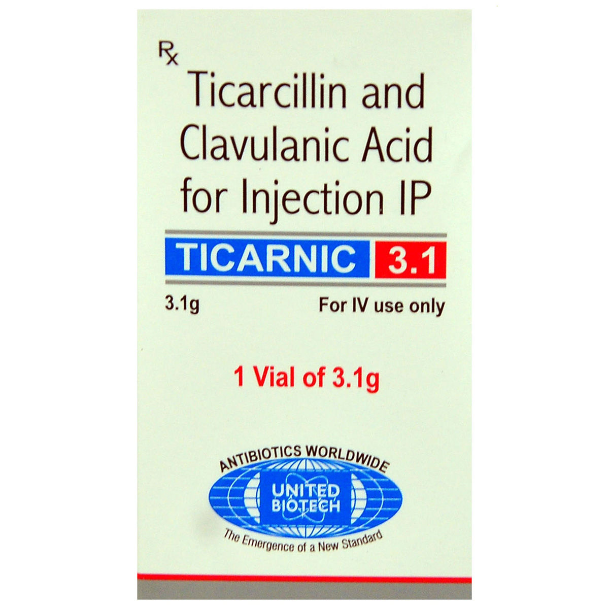 Buy Ticarnic 3.1 Injection 1's Online