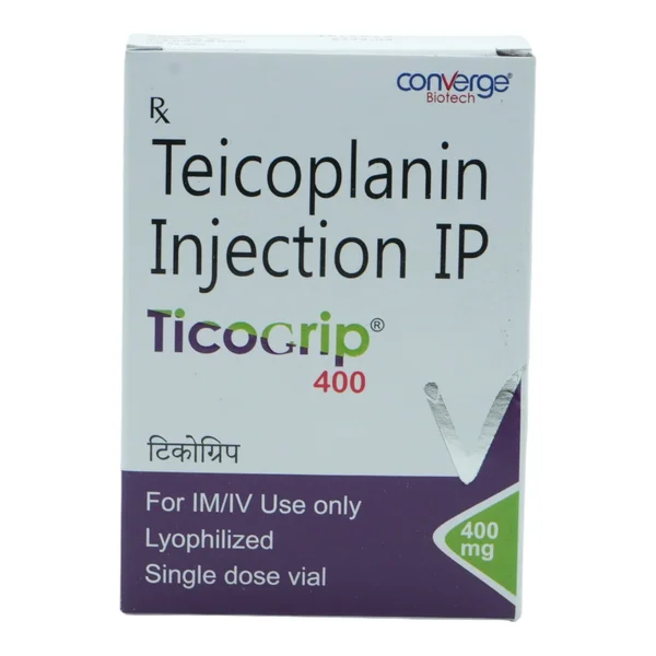 Ticogrip 400Mg Inj