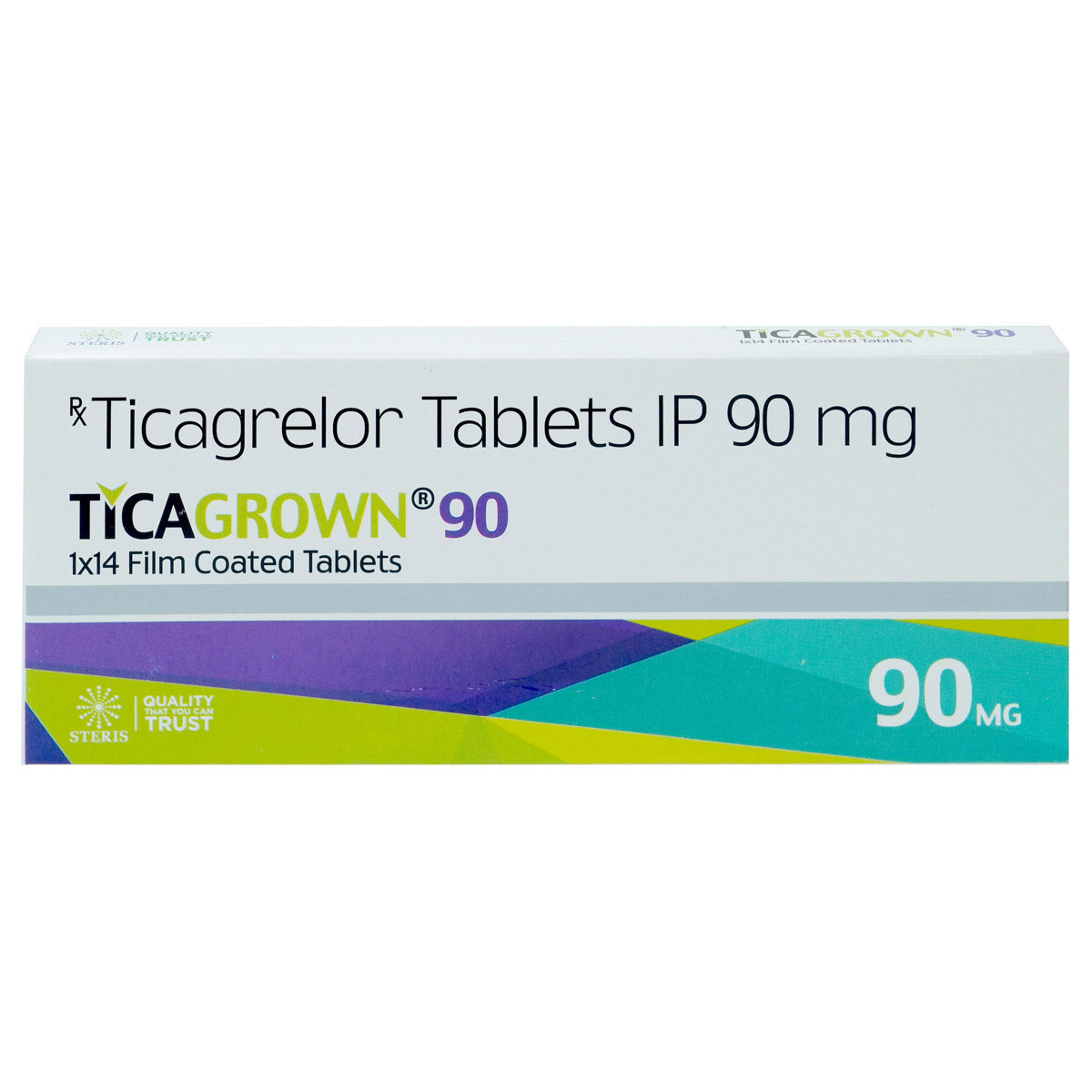 Ticagrown 90 Tablet 14's, Pack of 14 TABLETS Ticagrown 90 Tablet 14's, Pack of 14 TABLETS