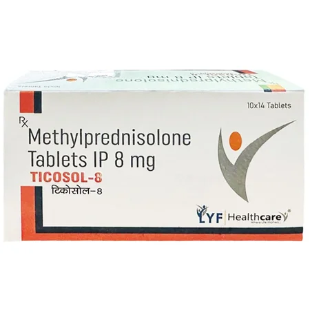 Ticosol-8 Tablet 14's