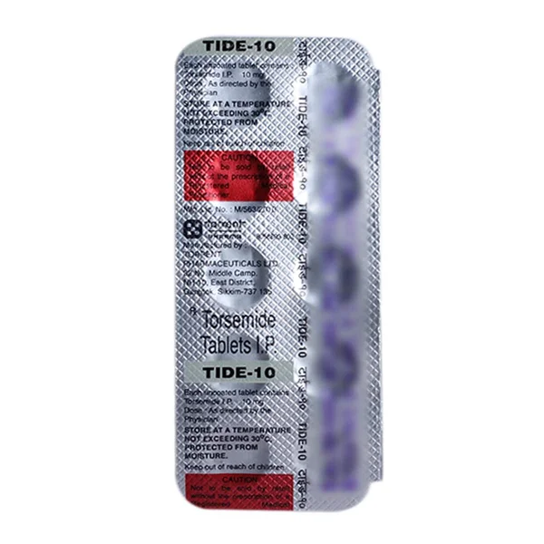 Tide-10 Tablet 10's, Pack of 10 TABLETS