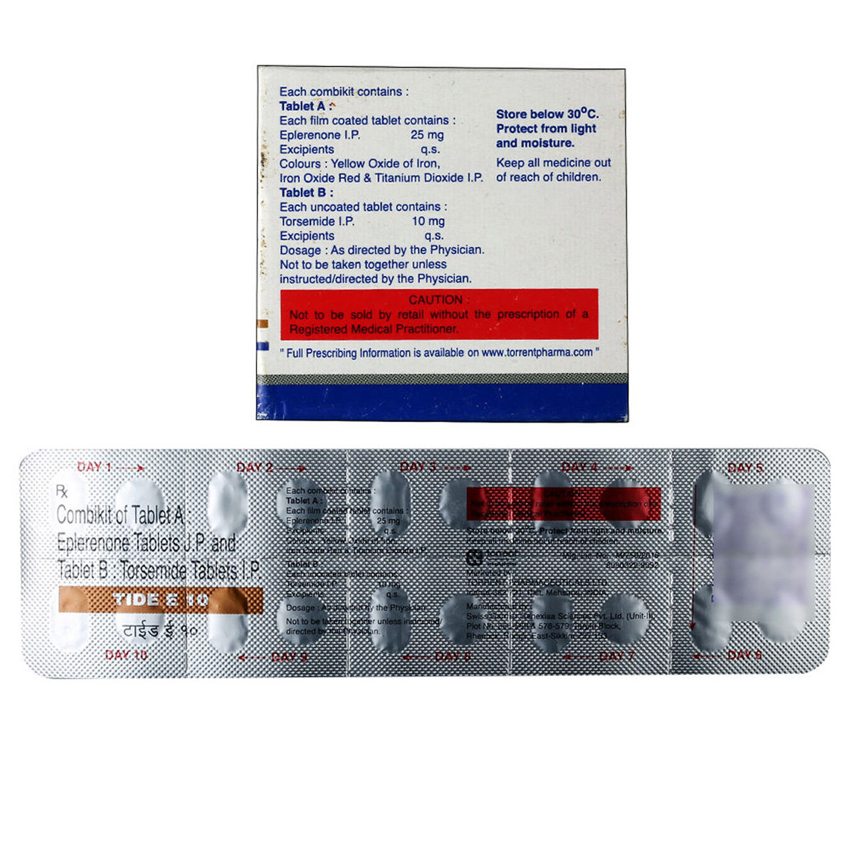 Tide E 10 Combi Kit Tablet 1's, Pack of 1 TABLET Tide E 10 Combi Kit Tablet 1's, Pack of 1 TABLET