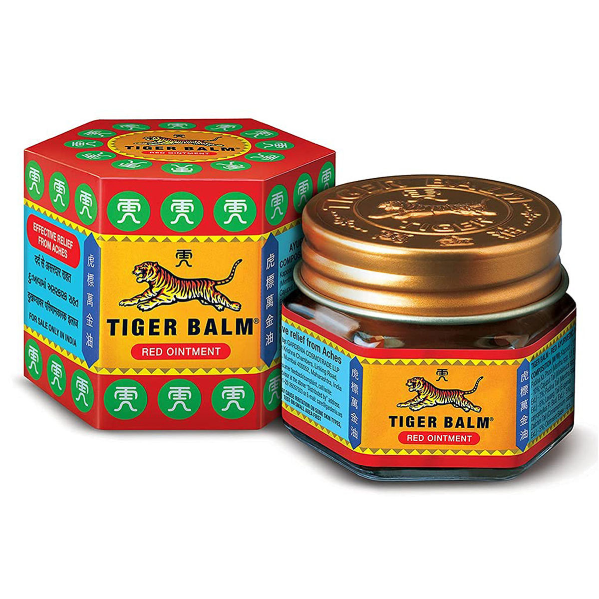 Buy Tiger Balm Red Ointment, 8 gm Online