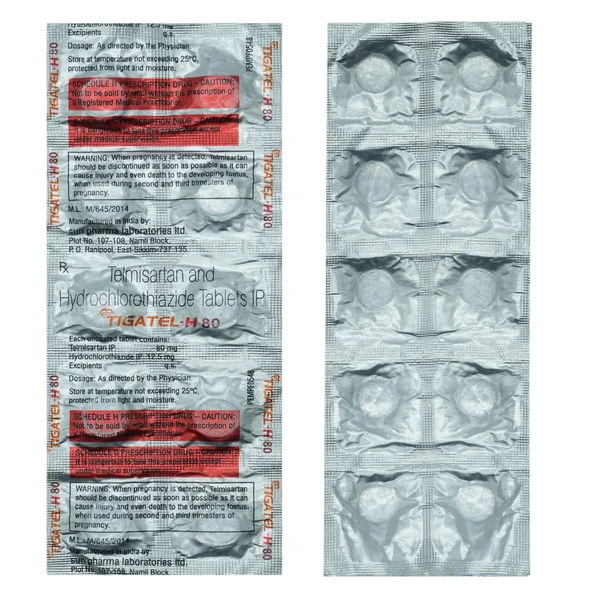 Tigatel H 80 Tablet 10's