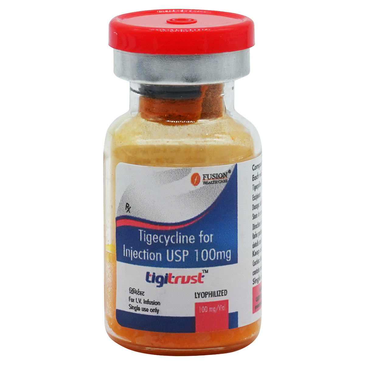 Tigitrust 100 mg Injection 1's, Pack of 1 INJECTION Tigitrust 100 mg Injection 1's, Pack of 1 INJECTION