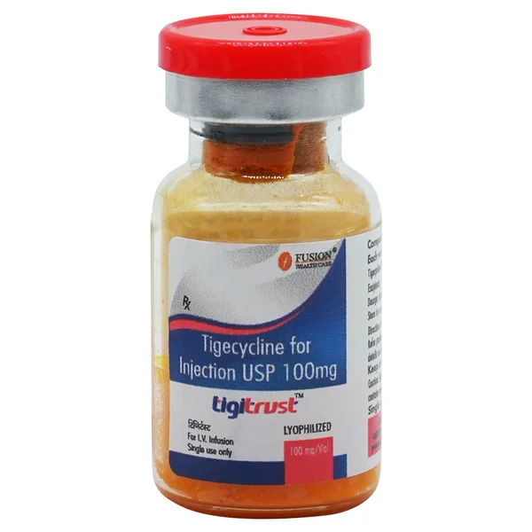 Tigitrust 100 mg Injection 1's