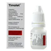 Timolet Eye Drops 5 ml, Pack of 1 EYE DROPS