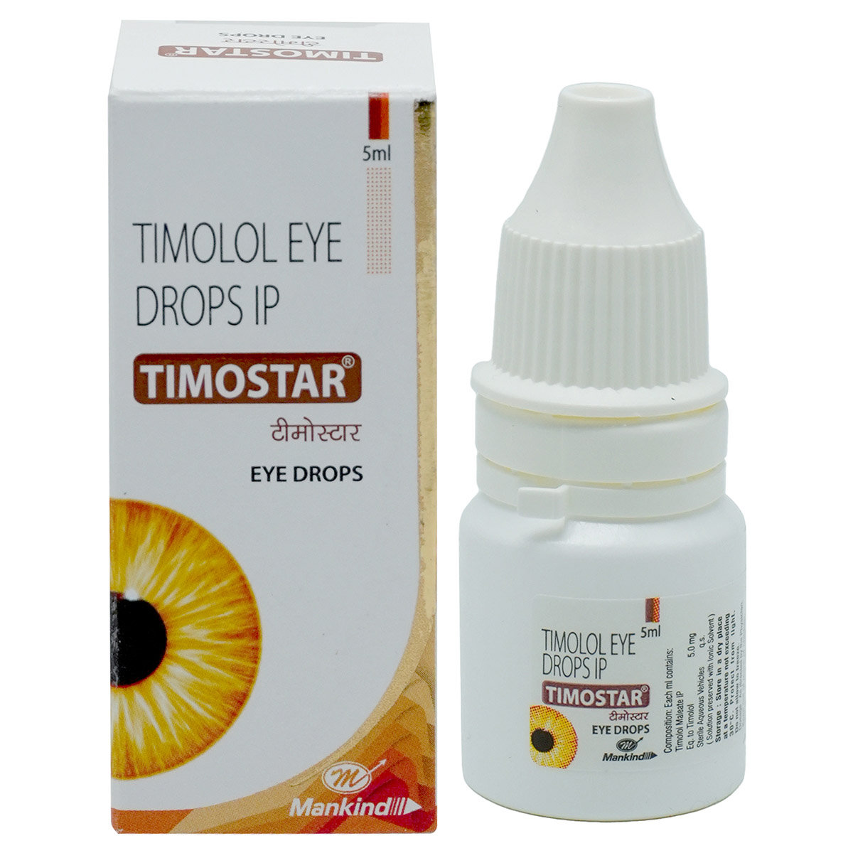 Timostar 0.5 % Eye Drops 5 ml, Pack of 1 EYE DROPS Timostar 0.5 % Eye Drops 5 ml, Pack of 1 EYE DROPS