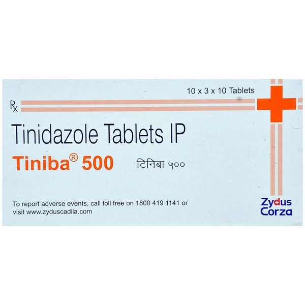 Tiniba 500 Tablet 10's, Pack of 10 TABLETS