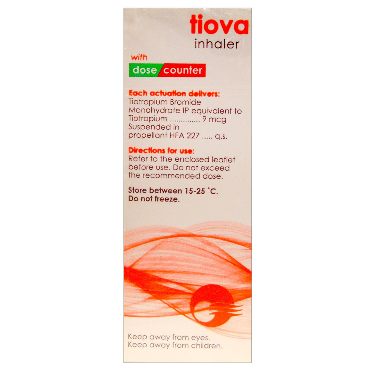 Tiova Inhaler 200 Mdi, Pack of 1 INHALER Tiova Inhaler 200 Mdi, Pack of 1 INHALER