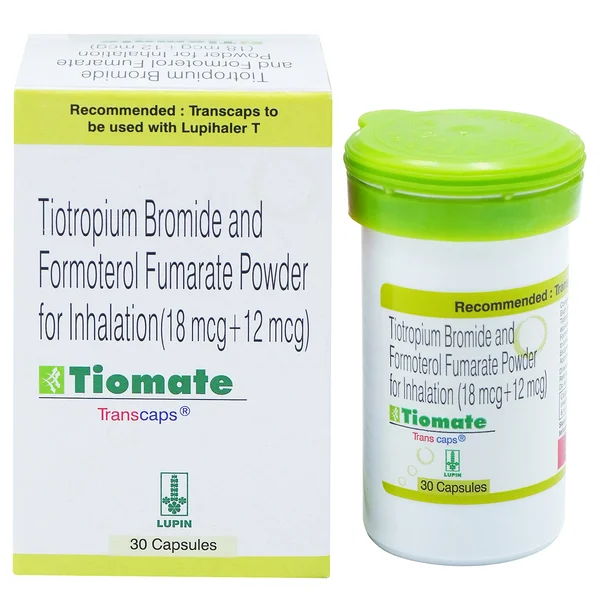 Tiomate Transcaps 30's, Pack of 1 Capsule