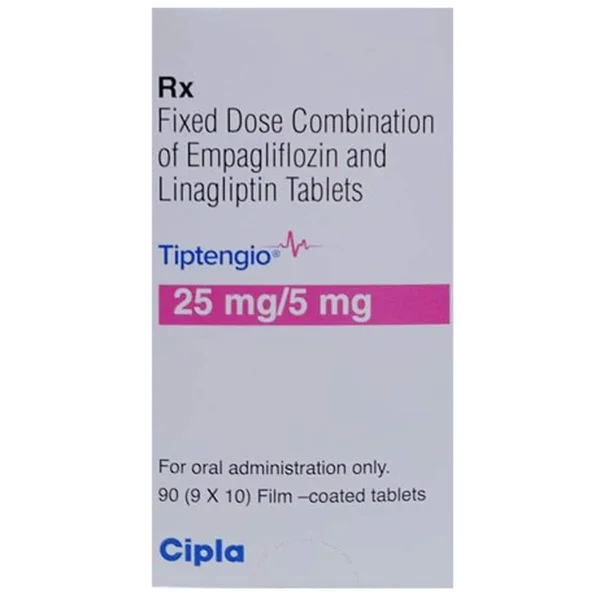 Tiptengio 25 mg/5 mg Tablet 10's
