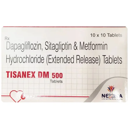 Tisanex DM 500 Tablet 10's