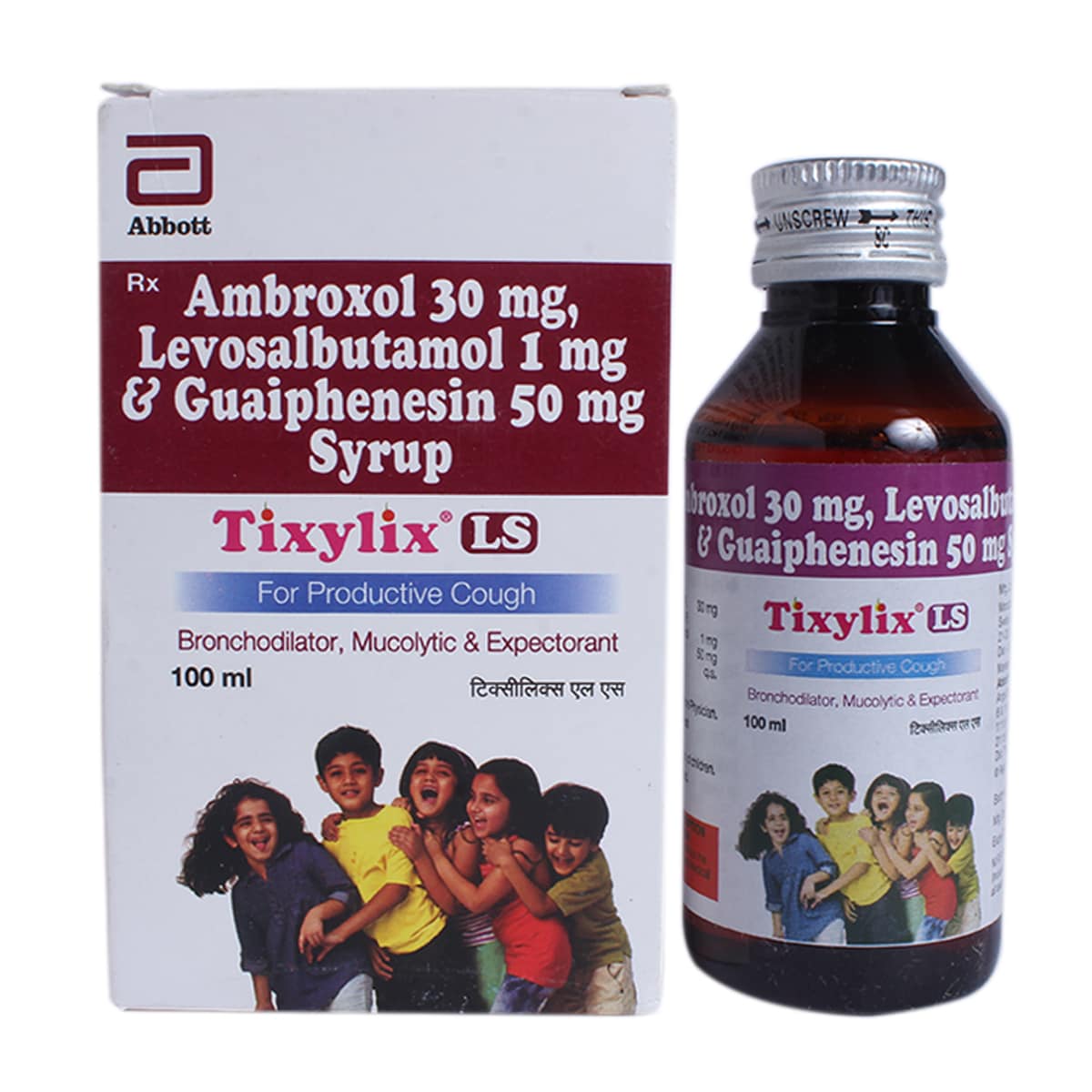 Tixylix LS Syrup 100 ml Price, Uses, Side Effects, Composition Apollo