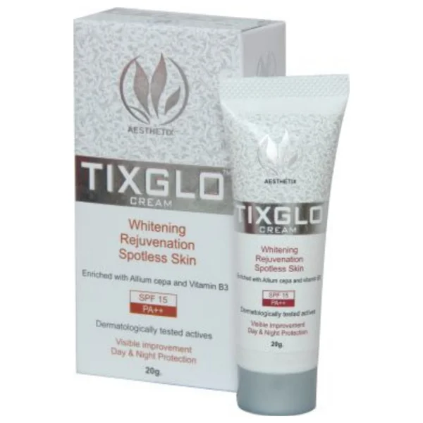 Tixglo SPF 15 Pa++ Cream 20 gm