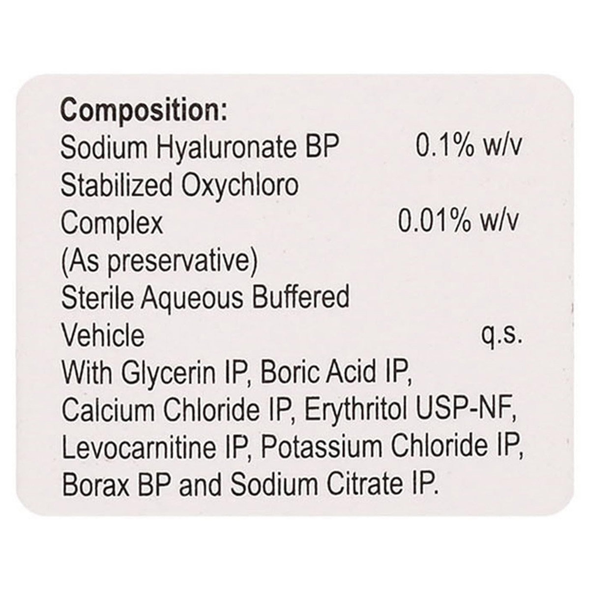 Tizta Eye Drop 10 ml, Pack of 1 EYE DROPS Tizta Eye Drop 10 ml, Pack of 1 EYE DROPS