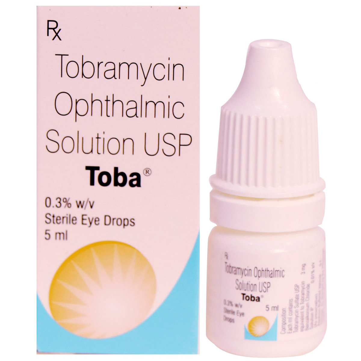 Toba Eye Drops 5 ml, Pack of 1 Toba Eye Drops 5 ml, Pack of 1