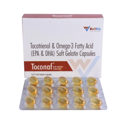 Toconaf Softgel Capsule 15's, Pack of 15 CapsuleS