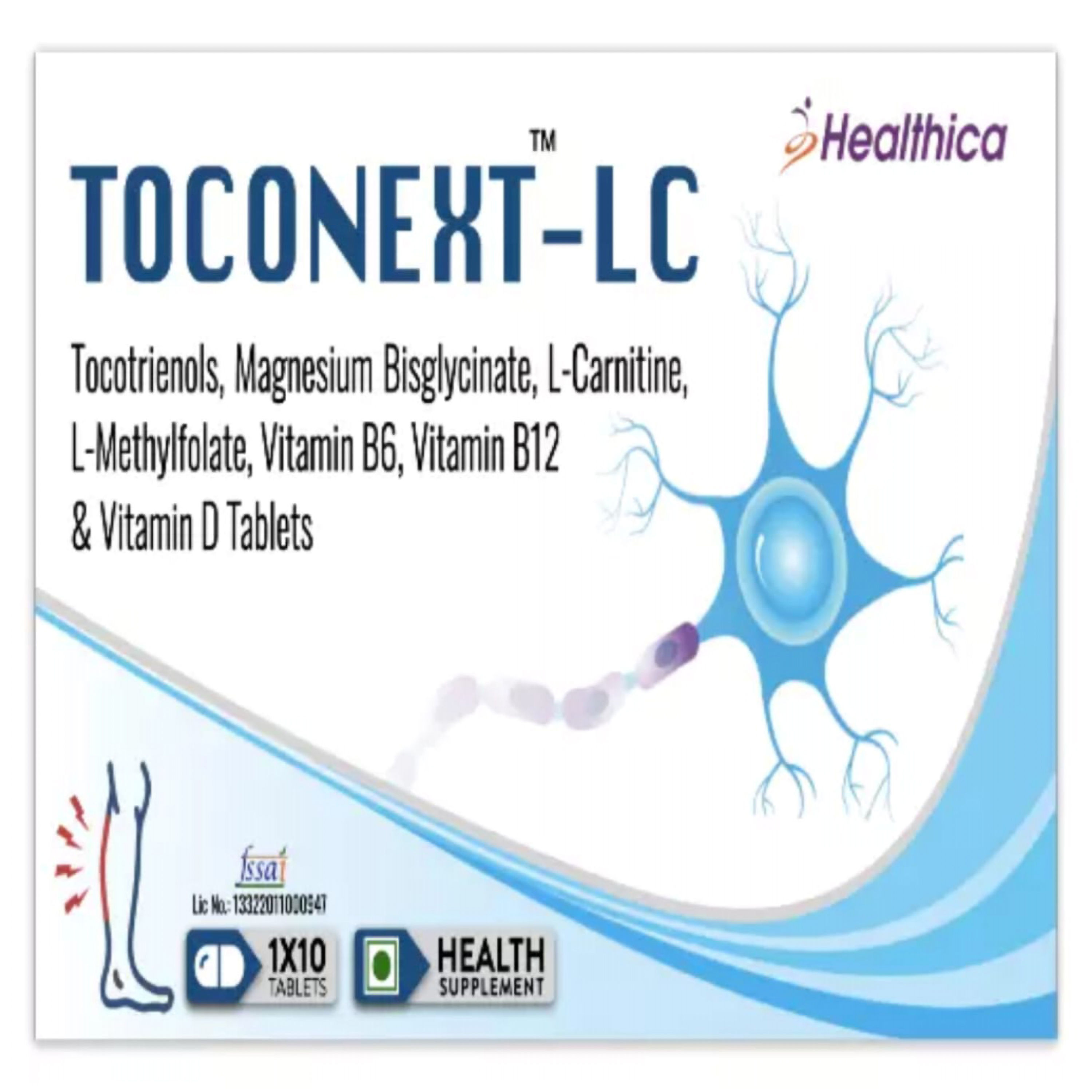 Buy Toconext-LC Tablet 10's Online