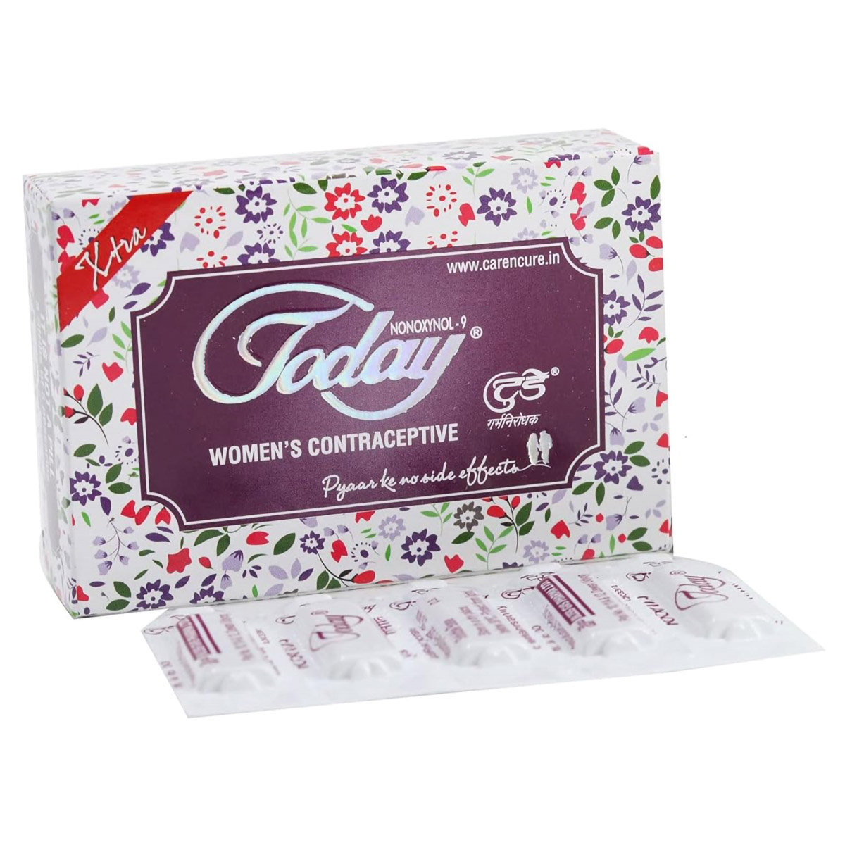 Today Vaginal Contraceptives Pessaries 15's, Pack of 15 PessariesS Today Vaginal Contraceptives Pessaries 15's, Pack of 15 PessariesS