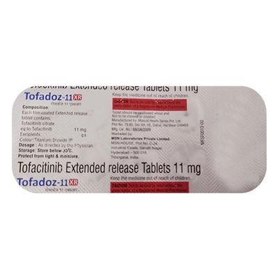 Tofatas XR 11 mg Tablet 10's, Pack of 10 TabletS