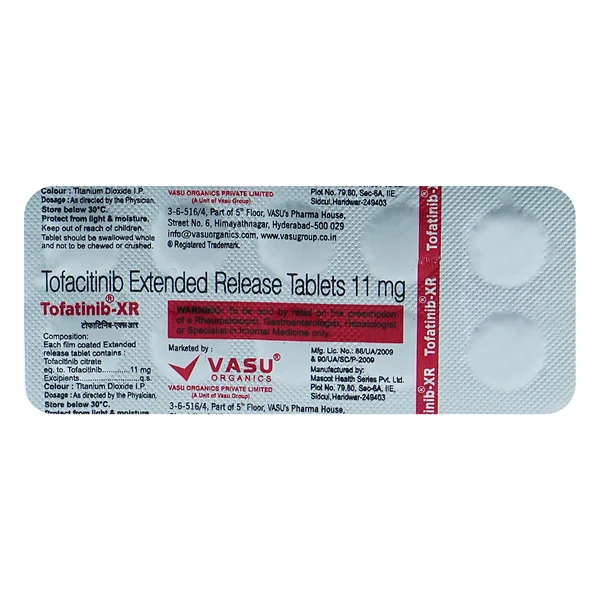 Tofatinib-XR Tablet 10's