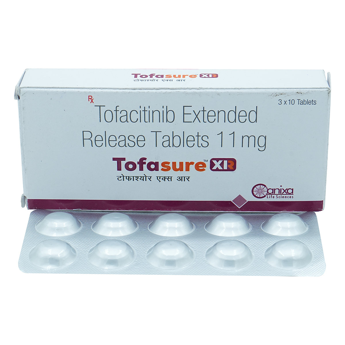 Tofasure XR Tablet 10's, Pack of 10 TabletS Tofasure XR Tablet 10's, Pack of 10 TabletS