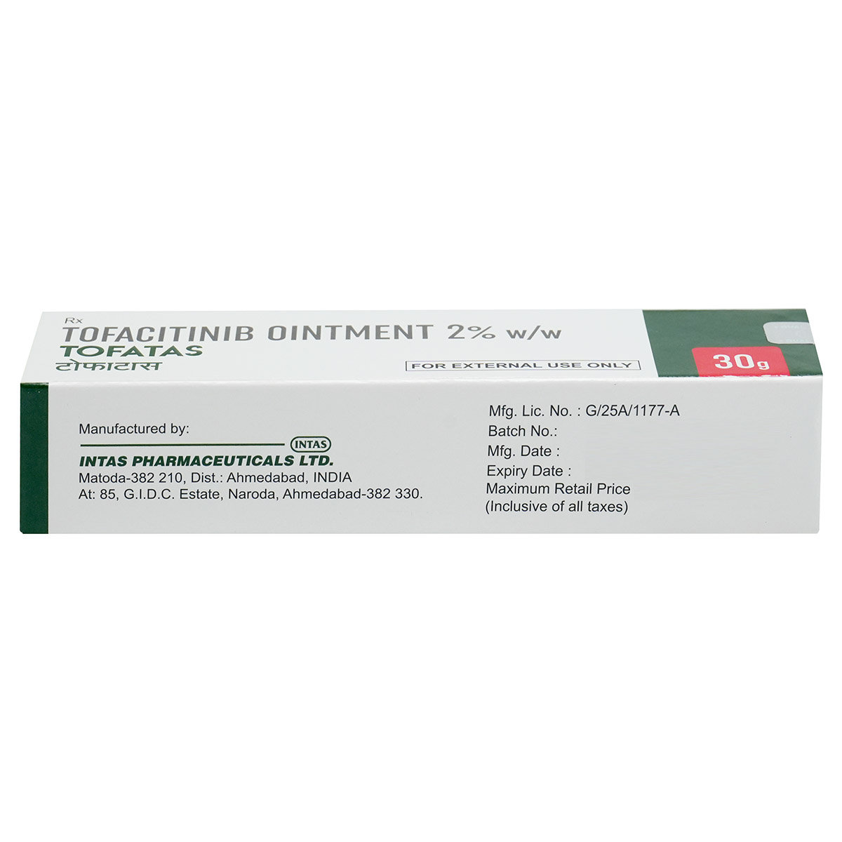 Tofatas Ointment 30 gm, Pack of 1 Ointment Tofatas Ointment 30 gm, Pack of 1 Ointment