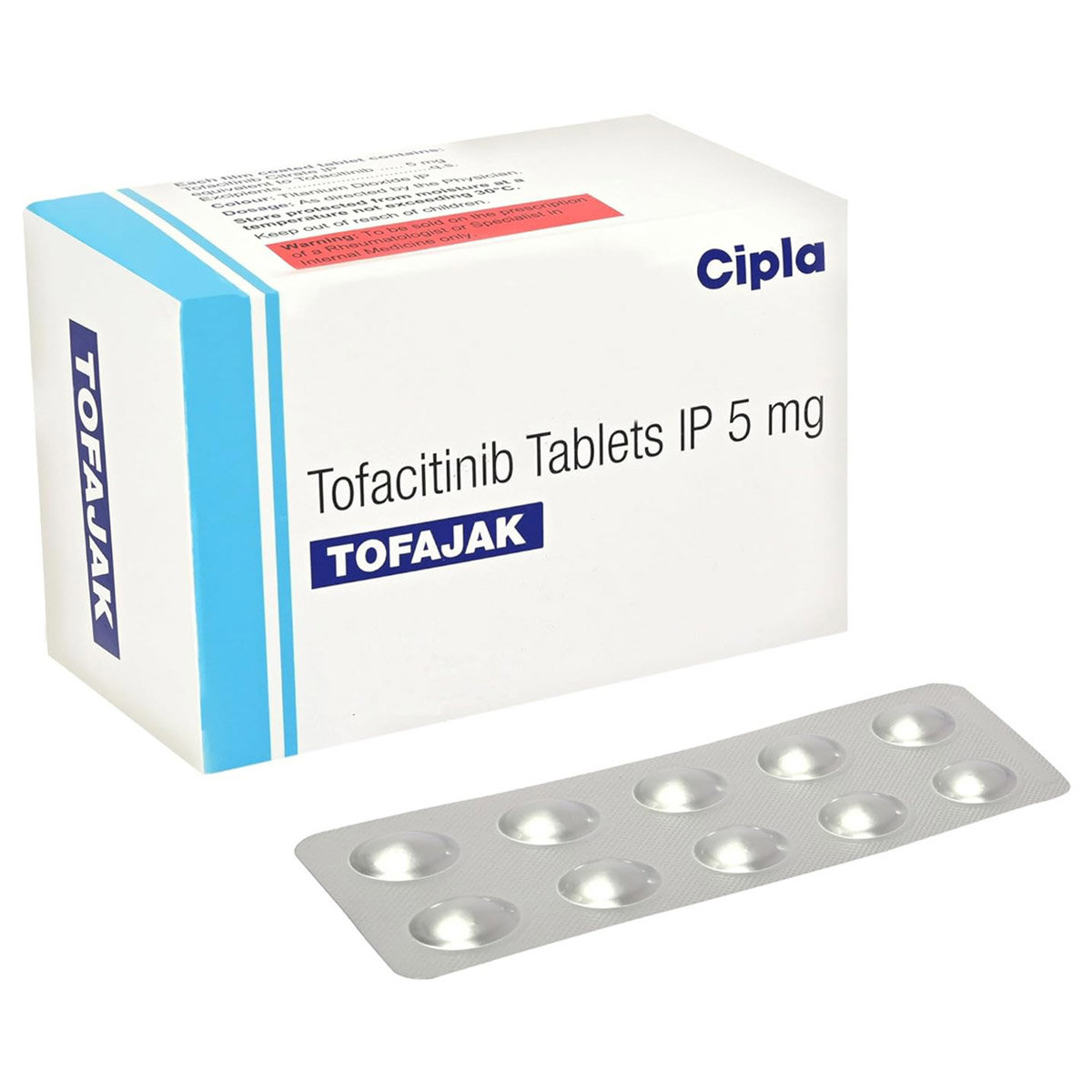 Tofajak 5 mg Tablet 10's, Pack of 10 TabletS Tofajak 5 mg Tablet 10's, Pack of 10 TabletS